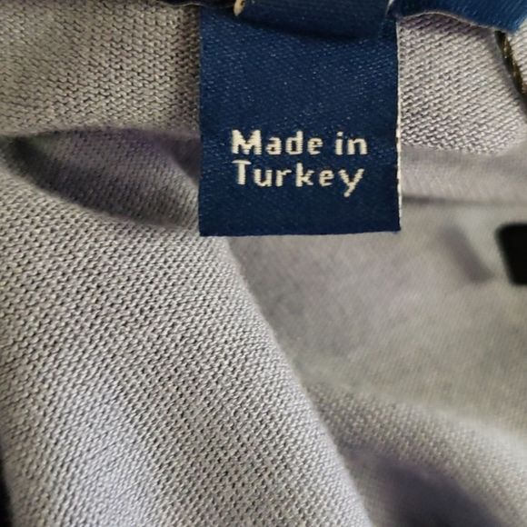 NWOT 💟 Tom Tailor Blue Blouse Top - Picture 12 of 13